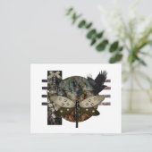 ゴシックカラス暗 ポストカード (スタンド正面)