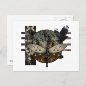 ゴシックカラス暗 ポストカード (正面/裏面)