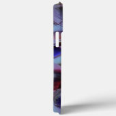 ゴシックカラーで磨かれた形状と曲線の混乱 Case-Mate iPhoneケース (裏面 / 右)