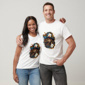 ゴシックカードゲームをプレイ中 Tシャツ (ユニセックス)
