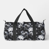 ゴシックガーデンスカルとフローラゴシック夏 ダッフルバッグ (正面)