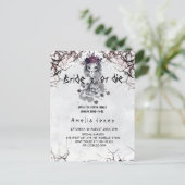 ゴシックガールカワイイブライダルシャワー ポストカード (スタンド正面)