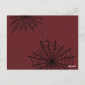 ゴシックガールカワイイブライダルシャワー ポストカード (裏面)