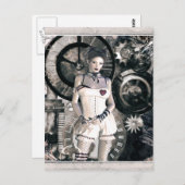 ゴシックガールズスチームパンクアットハート ポストカード (正面/裏面)