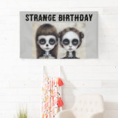 ゴシックガールズバースデーパーティーゴシックガールバナー 横断幕 (インサイチュ)