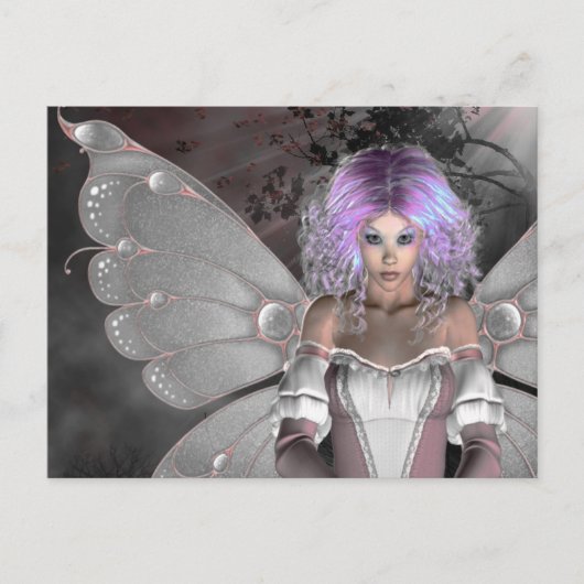 ゴシックガールズフォレスト妖精 ポストカード (正面)