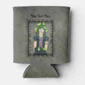 ゴシックガールタトオスバーベドブランチフレームググランジレイ 缶クーラー (正面)