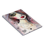 ゴシックガールハートアート ノートブック (右側)