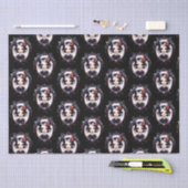 ゴシックガールビクトリアン鏡ブラック 薄葉紙 (クラフト)