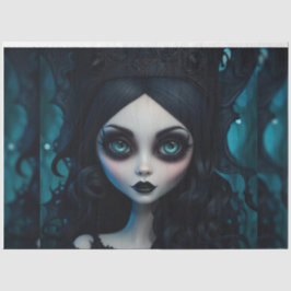 ゴシックガールビッグアイズデクページ紙 薄葉紙