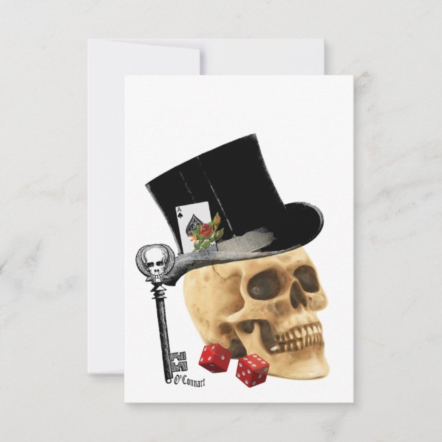 ゴシックギャンブラースカルタトゥーデザイン (正面)