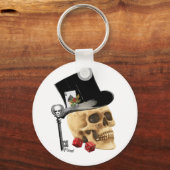 ゴシックギャンブラースカルタトゥーデザイン キーホルダー (正面)