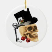 ゴシックギャンブラースカルタトゥーデザイン セラミックオーナメント (裏面)