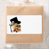 ゴシックギャンブラースカルタトゥーデザイン ラベル (インサイチュ)