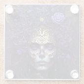 ゴシッククイーンファンタジーアートガラスコースター ガラスコースター (裏面)