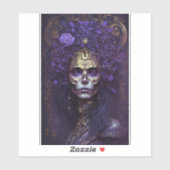 ゴシッククイーンファンタジーアートステッカー シール (シート)