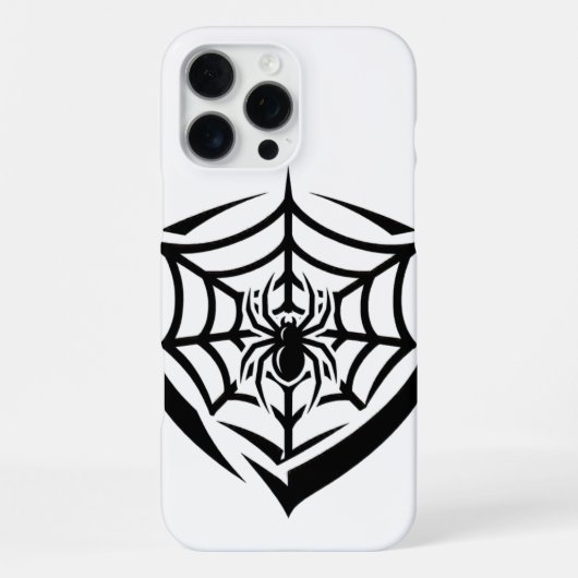 ゴシッククモの巣 iPhoneケース (裏面)