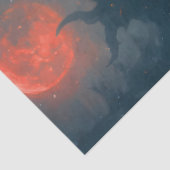 ゴシッククリスマスの花嫁 | ダークホリデーのスケルトンアート 薄葉紙 (詳細)