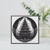 ゴシッククリスマスツリーゴシッククリスマス シーズンカード (スタンド正面)