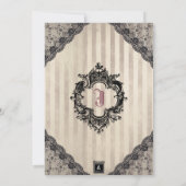 ゴシッククリスマスリースフォトカード シーズンカード (裏面)