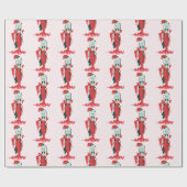 ゴシッククリスマス ホラー サンタ 吸血鬼 女性 ラッピングペーパー (フラット)
