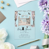 ゴシッククリブベビーシャワー招待状 アクリル招待状 (インサイチュ (ウェディング))