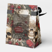 ゴシッククリームとレッドスカルバラバイクもしくは自転車に乗る人結婚ズ フェイバーボックス (裏面サイド)