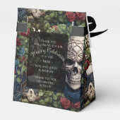 ゴシッククリームとレッドスカルバラバイクもしくは自転車に乗る人結婚ズ フェイバーボックス (裏面サイド)