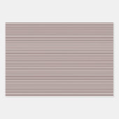 ゴシッククリームスカルとストライプハロウィーン ラッピングペーパーシート (正面2)