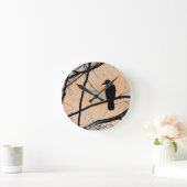 ゴシッククロウの壁時計 ラウンド壁時計 (ホーム)