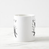 ゴシッククロウの幽玄なるダークユーモア コーヒーマグカップ (中央)