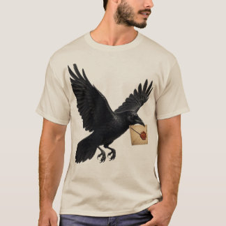 ゴシッククロウメッセンジャー ヴィンテージ封筒とジャ Tシャツ