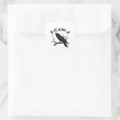 ゴシッククロウ おもしろ F-Caw-F ユーモア エッセンシャル スクエアシール (バッグ)