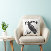 ゴシッククロウ ユーモア F-Caw-F 笑える必需品 クッション (椅子)