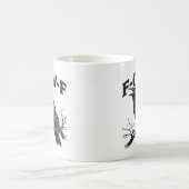 ゴシッククロウ ユーモア F-Caw-F 笑える必需品 コーヒーマグカップ (中央)