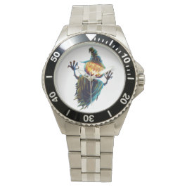 ゴシックグラマー：ハロウィーンステンレススチールブレスレット 腕時計