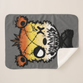 ゴシックゲイベアプライドフラッグカラーベア シェルパブランケット (正面(横))