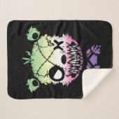 ゴシックゲンダーフェプライド旗色クマ シェルパブランケット (正面(横))