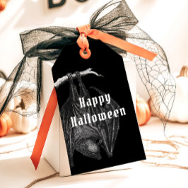 ゴシックコウモリ ハッピーハロウィンパーティー ギフトタグ
