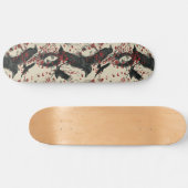 ゴシックゴシック様式の少女とラヴェンズマカブレスケートボード スケートボード (横)