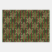 ゴシックゴールデン雪 ラッピングペーパーシート (正面2)