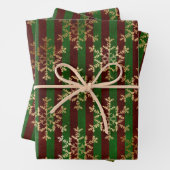 ゴシックゴールデン雪 ラッピングペーパーシート (インサイチュ)