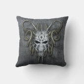 ゴシックサイボーグスカルカスタム クッション (裏面)