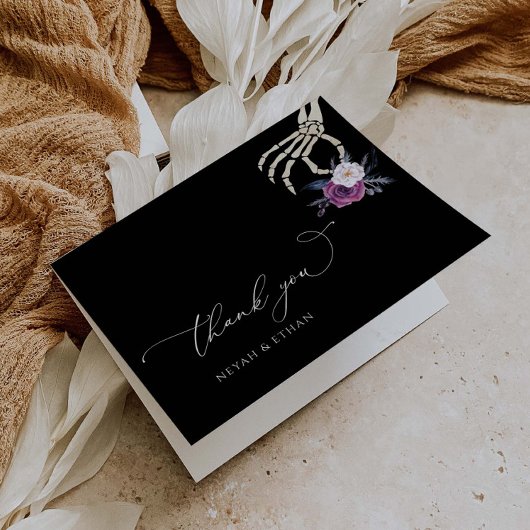 ゴシックサンキューダーク結婚のハロウィーンカードN100 カード