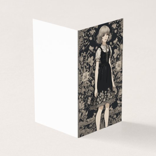 ゴシックシック小さな黒のドレスLBD 空白の (外部)