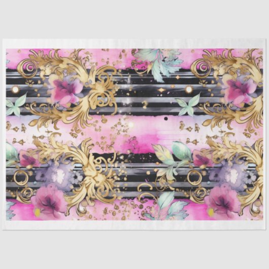 ゴシックシャビーグラムMデクページ紙 薄葉紙 (正面)