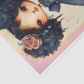 ゴシックシャビーシックな人形、混合レースAU5デコページ 薄葉紙 (詳細)