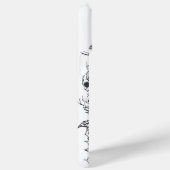ゴシックシュガースカルウーマンタトゥーアート Case-Mate iPhoneケース (裏面 / 右)