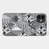 ゴシックシールド モノクロ Case-Mate iPhoneケース (裏面(横))