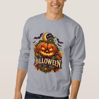 ゴシックジャックオランタン ハロウィン スウェットシャツ